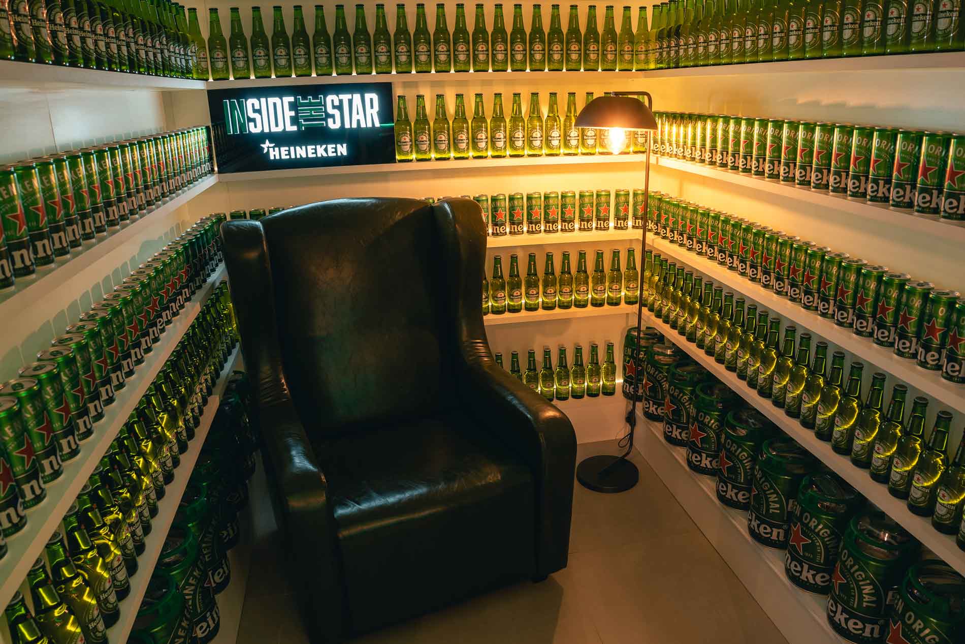 Espaço vasilhames de cerveja